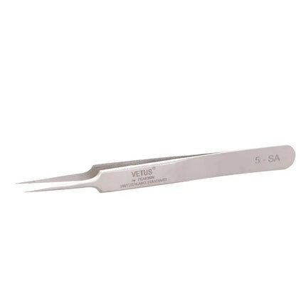 VETUS 6A-SA Eyelash Tweezers Stainless Steel Anti-static 3D/6D Volume Eyelash Extension Best Quality Fan Tweezer
