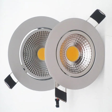 LED Downlight  Super Bright Recessed LED SPOT Dimmable COB 3W 5W 7W 12W LED Spot light LED decoration Ceiling Lamp AC/DC 12V