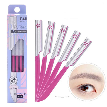 3/5pcs Women Face Care Razors Eyebrow Epilator Makeup Shaver Knife Eyebrow Hair Removal Steel Blade Facial Eyebrow Razor Trimmer