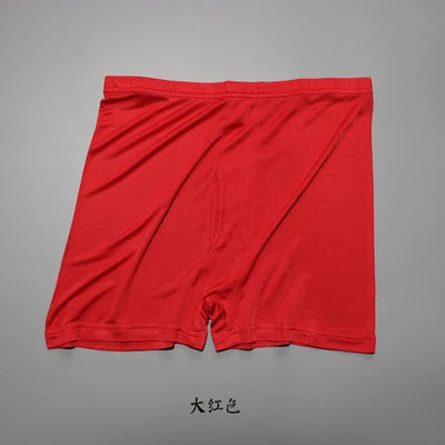 Mulberry Silk Seamless Underwear Men Boxer Natural Silk Male Panties