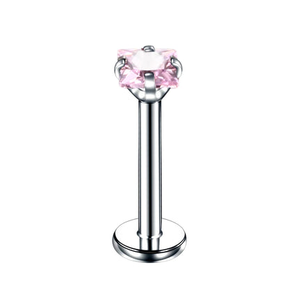 1Pc Stainless Steel Labret Lip Bar Rings Ear Stud Piercings Wholesale Labret Piercing Monore Ring Barbell Piercing Body Jewelry