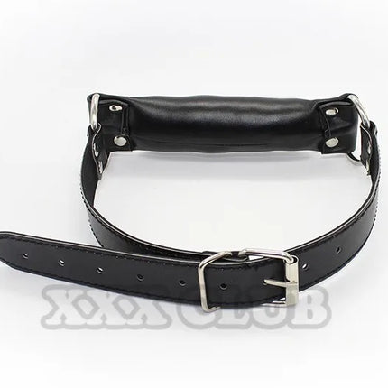 Puppy Play Bite Gag Soft Leather Padded Mouth Gag Slave Dog Bone Harness  Pony Play,Sex Toys For Couple BDSM Sex Products