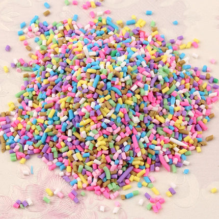 20g Fake Sprinkles Decoration For slime Filler DIY Slime Supplie simulation Candy Cake Dessert Accessories Toy for children Gift