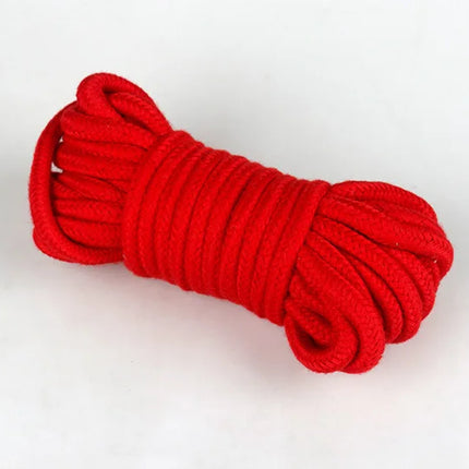 5M&10M Adult Games Sex Toys Rope Provocative Alternative Supplies of Cotton Tied Rope Bondage Comfortable rope not hurt the body