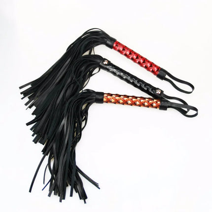 3 Colors Leather Spanking Fetish Whip Flogger Sex Toys For Couples Sexy Policy Adult Games Flirt  Erotic Products