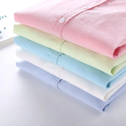Women Blouse 2023 New Casual BRAND Long Sleeved Cotton Oxford White Shirt Woman Office Shirts Excellent Quality Blusas Lady