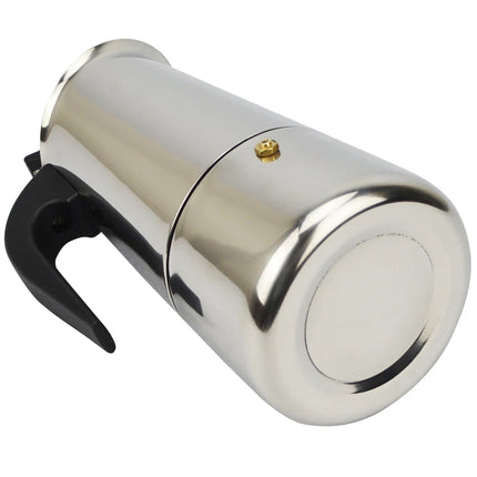 ATWFS 2/4/6/9 Cups Stainless Steel Coffee Maker Moka Pot Espresso Maker Cups Latte Percolator Stove Top Espresso Pot