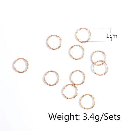SOHOT New Arrived Set Circle Shell Cross Pendant Women Hairwear Dreadlocks Locs Headbands Hair Clips Ornaments Gift