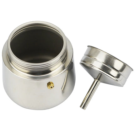 ATWFS 2/4/6/9 Cups Stainless Steel Coffee Maker Moka Pot Espresso Maker Cups Latte Percolator Stove Top Espresso Pot