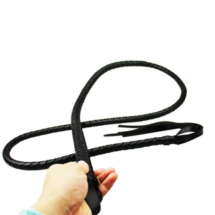 Long bdsm Whip bondage erotic riding horse crop hunting Fetish Leather Spanking Paddle pony play Flogger sex toys for couples