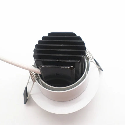 LED Downlight  Super Bright Recessed LED SPOT Dimmable COB 3W 5W 7W 12W LED Spot light LED decoration Ceiling Lamp AC/DC 12V