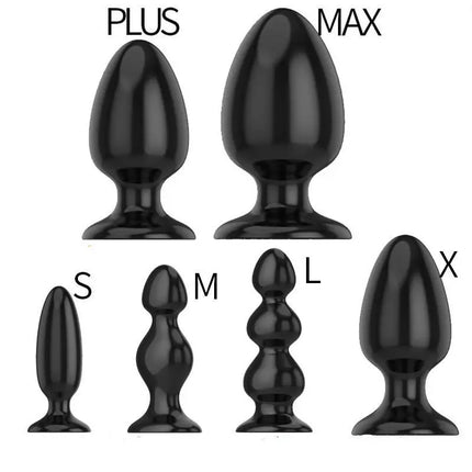 6 Size Soft Silicone Huge Anal Beads Dilatador Anal Plug Big Butt Plug Prostata Massager Erotic Toys Gay Sex Toys for Men Woman
