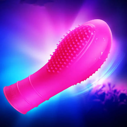 1PCS Waterproof Hot Selling woman Dancer Finger G Spot Stimulator Dancing Finger Shoe, Adult lesbian Sex Toys HC012