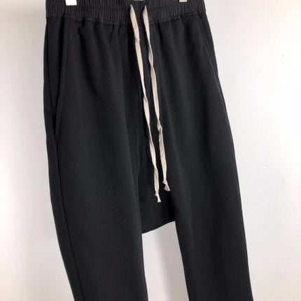 Owen Seak Men Casual Harem Pants Cotton Gothic Men's Clothing Sweatpants Autumn Women Cross Full Length Loose Black Pants XL