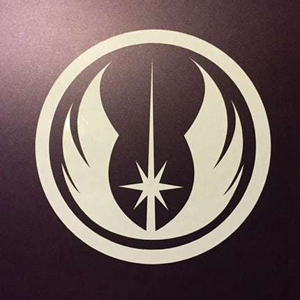 2Pcs/Set Variety of Sci-Fi Characters Vinyl Wall Stickers Imperial Rebel Alliance Logo Decal For Laptop/Phone/Car Decoration