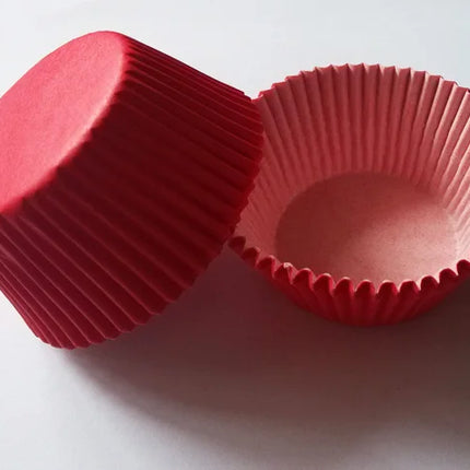 100X plain Solid color Paper Cupcake Liners White Purple Navy Blue Brown Green Yellow Red Polka Dot muffin baking Cup cake mold