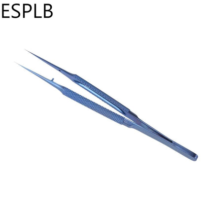 Titanium Alloy/Stainless Steel Tweezers Precision Fly Line 0.15mm Fingerprint Electronic Components Straight/Curved Tip Tweezers