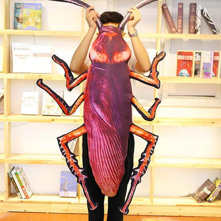 Cockroach Plush Baby Toys Creative Simulation 3D Insect Pillow Cushion Funny Toys Weird Birthday Gift for children