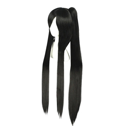 HAIRJOY  Synthetic Hair Cosplay Wigs Long Ponytail Black Purple  Red Grey Wig High Temperature Fiber