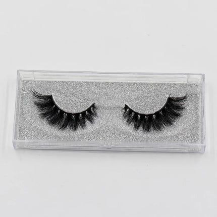 LEHUAMAO 3D Mink Lashes Makeup Eyelashes Fluffy Natural long fake lashes Full stripe reusable False Eyelash Extension 1 Pair