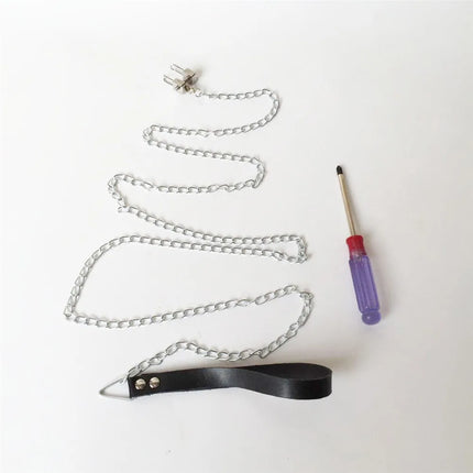 Female Stainless Steel Nose Hook Bondage Gear Nose Shackle Clamp Clip W Chain Slave Trainers BDSM Product Sex Toy For Women