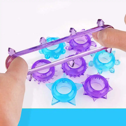 30pcs Delay Penis Rings Cock Rings Set Male Adult Products Sex Toys dildos extend Enhance Orgasm Cock-ring sexy tool for men