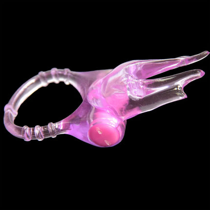 longer-lasting ring sex vibrator stronger erection tingling additional stimulation finger rings bullet Vibrating Love Ring