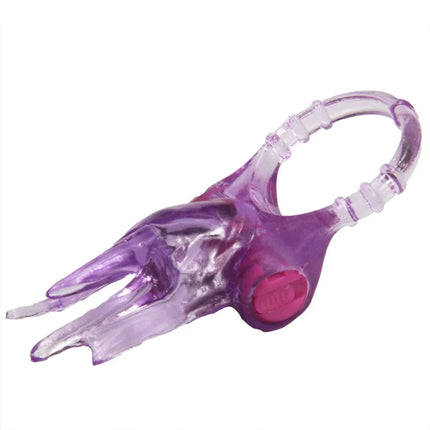 longer-lasting ring sex vibrator stronger erection tingling additional stimulation finger rings bullet Vibrating Love Ring