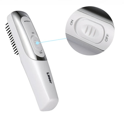 Electric Infrared Hair Brush Comb Laser Treatment Power Grow Comb Stop Hair Loss Massage Set Hot Regrow Therapy Barber Tools