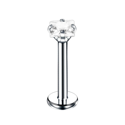 1Pc Stainless Steel Labret Lip Bar Rings Ear Stud Piercings Wholesale Labret Piercing Monore Ring Barbell Piercing Body Jewelry