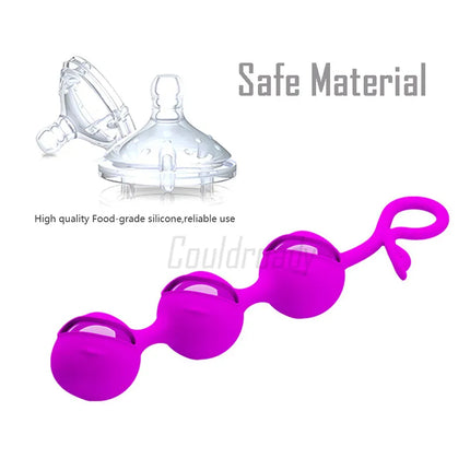 Safe Silicone Smart Balls Kegel Ben Wa Ball Vagina Tighten Exercise Shrinking Vaginal Geisha Egg Sex Toys for Women