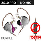 ZS10Pro Purple NoMic / Russian Federation