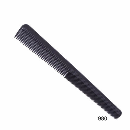 Black Hair Combs Hairdressing Professional Comb Plastic Anti-Static Comb Hair Cutting Comb Barber  Accessories