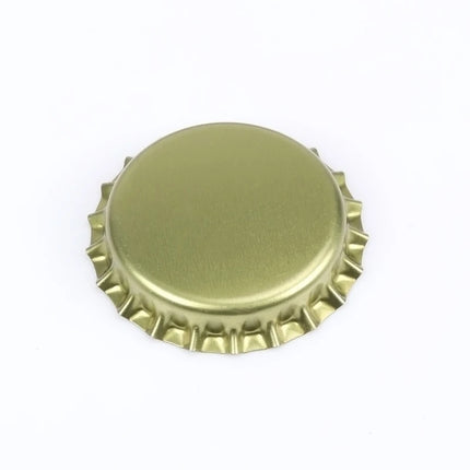 100 Pcs/Lot Crown Caps 26mm Beer Bottle Cap Gold/Silver/Black Seal Crown Cap Capping Bottling Caps For  Beer Homebrew