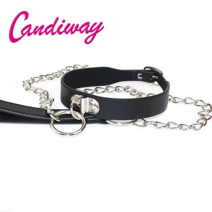 Bdsm Fetish Bondage Slave Sex Collar Steel Chain Leash Adult Game Dog chain punish Neck Collars Sadism Sex Toys Slave Erotic Toy