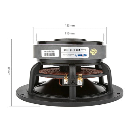 AIYIMA 6.5 Inch Midrange Woofers Hifi Sound Speaker 4 8 Ohm 100W Bass Aluminum Music Loudspeaker DIY Speakers For Bookshelf