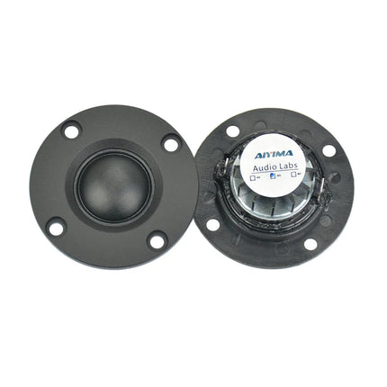 AIYIMA 2Pcs Tweeter 2 inch 6 Ohm 30W Dome Silk Film Tweeter Hifi Treble Speaker Audio Loudspeaker With Heatsink