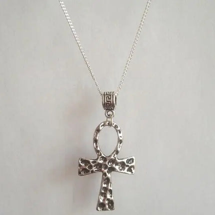 New Fashion Vintage 12 Mixed Ankh Cross Charms Pendants Necklace Spiritual protection For Women Men Jewelry Fast shipping