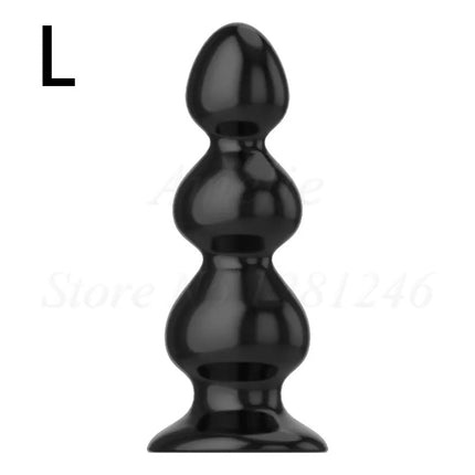6 Size Soft Silicone Huge Anal Beads Dilatador Anal Plug Big Butt Plug Prostata Massager Erotic Toys Gay Sex Toys for Men Woman