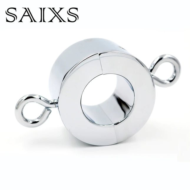Metal Cock Ring Ball Stretchers Scrotum Pendant Testis Weight Restraint Male Chastity Belt Lock Ring Drop shipping