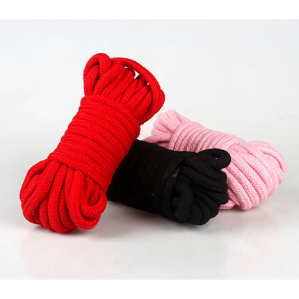 5M&10M Adult Games Sex Toys Rope Provocative Alternative Supplies of Cotton Tied Rope Bondage Comfortable rope not hurt the body