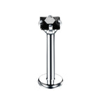 Square v Black / 16G 1.2x6x3mm