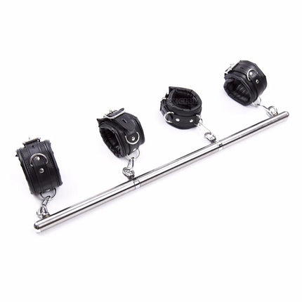 Thierry Adjustable Spreader Bar Sex Position Bondage Set,  Sex Slave Handcuffs Ankle Cuffs Fetish Restraints Sex Products