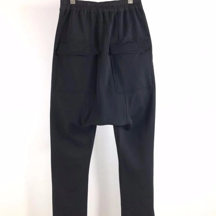 Owen Seak Men Casual Harem Pants Cotton Gothic Men's Clothing Sweatpants Autumn Women Cross Full Length Loose Black Pants XL