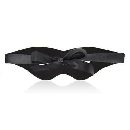 Leather Sex Mask Sexy Porn Lingerie Sexy Black Hollow leather Mask Erotic Costumes Women Hot Cosplay Eye Mask