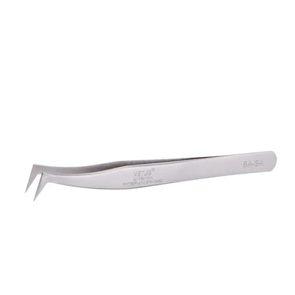 VETUS 6A-SA Eyelash Tweezers Stainless Steel Anti-static 3D/6D Volume Eyelash Extension Best Quality Fan Tweezer