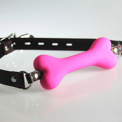 bone Gag Adult Fetish Stopper mute Sex games toys harness Boutique Strict Silicone Bit restraint Bondage Gear Pony&Puppy Play