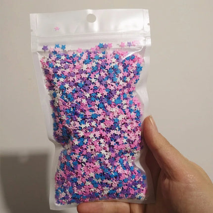 FLA 100g Slime Clay Fake Candy Sweets Sugar Sprinkle Decorations for Fake Cake Dessert Food Particles Decoration Toys