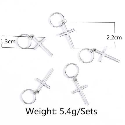 SOHOT New Arrived Set Circle Shell Cross Pendant Women Hairwear Dreadlocks Locs Headbands Hair Clips Ornaments Gift