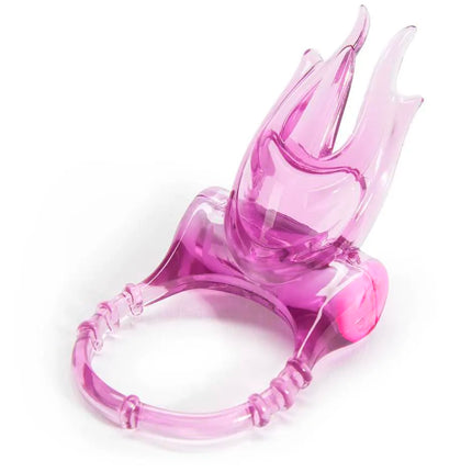 longer-lasting ring sex vibrator stronger erection tingling additional stimulation finger rings bullet Vibrating Love Ring